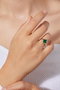 Heliophilia Silver Anillo de Metal Dorado CY9850 Talla Única